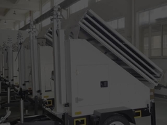 ৩*৪০০ ওয়াট সোলার প্যানেল সহ মোবাইল সোলার নজরদারি ট্রেলার