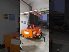 পোর্টেবল সোলার ডিসপ্লে এলইডি স্ক্রিন ট্রেলার