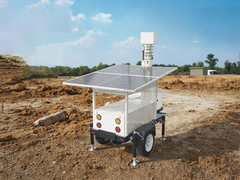 ওয়ার্কশপ ইনস্টলেশন সোলার সিসিটিভি ট্রেলার