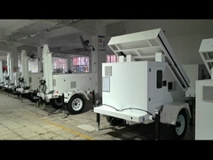 সৌরশক্তি চালিত মোবাইল সিসিটিভি টাওয়ার এবং সোলার নিরাপত্তা ক্যামেরা