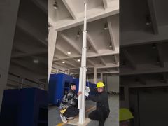 সৌর ক্যামেরা ট্রেলারের জন্য টেলিস্কোপিক মাস্ট