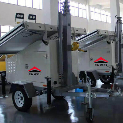 যে কোনও সময় রাসায়নিক পার্ক পর্যবেক্ষণের জন্য সোলার প্যানেল ক্যামেরা সিস্টেম সরান