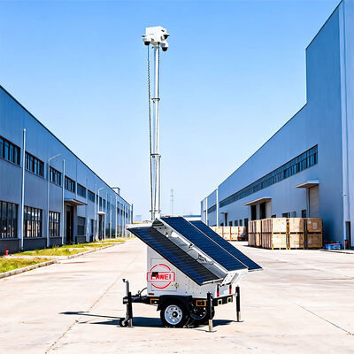 প্রকল্প প্রকৌশলের জন্য আবহাওয়া প্রতিরোধী মোবাইল নিরাপত্তা ট্রেলার, বাহ্যিক বিদ্যুতের প্রয়োজন নেই